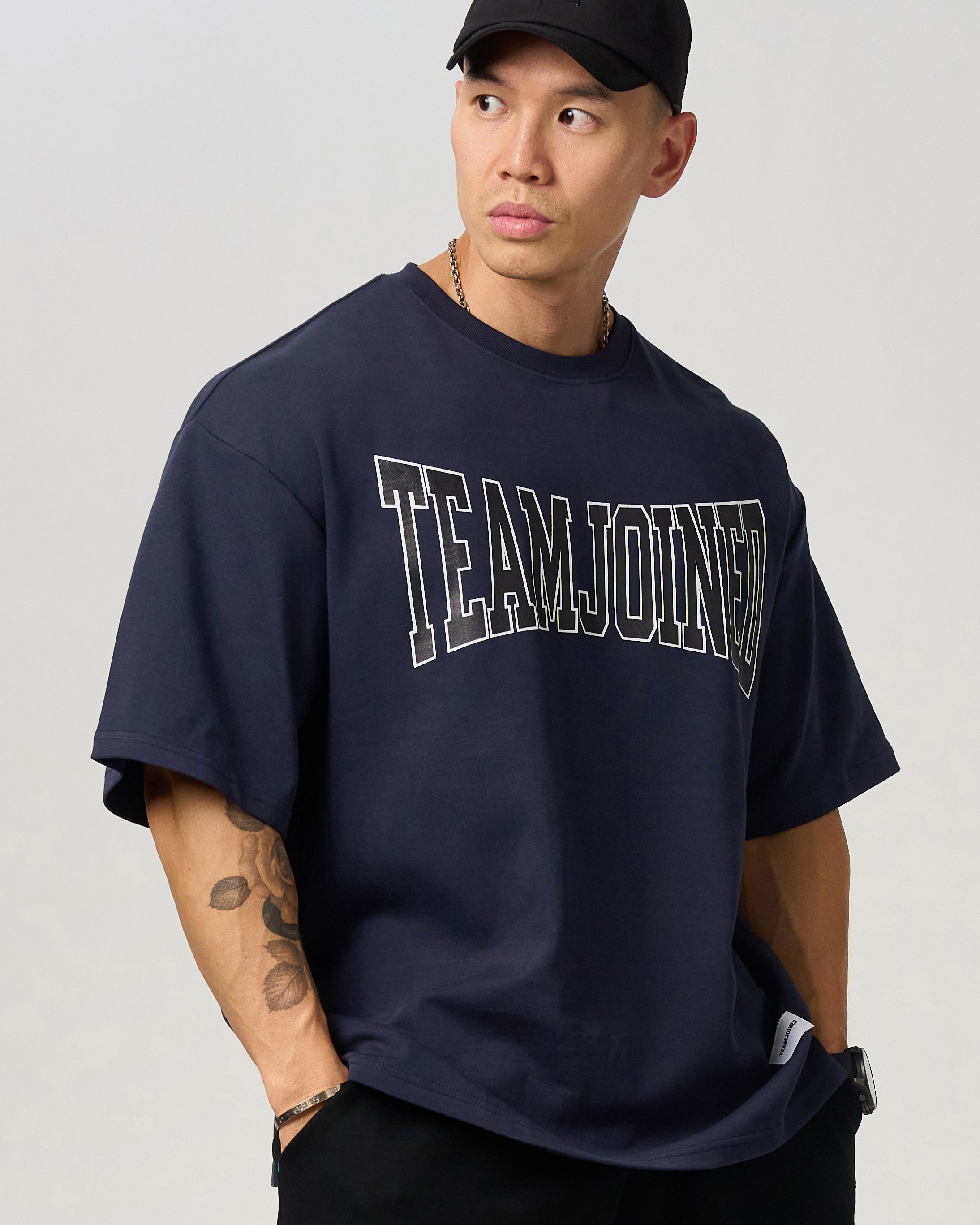 Curved Logo Oversized