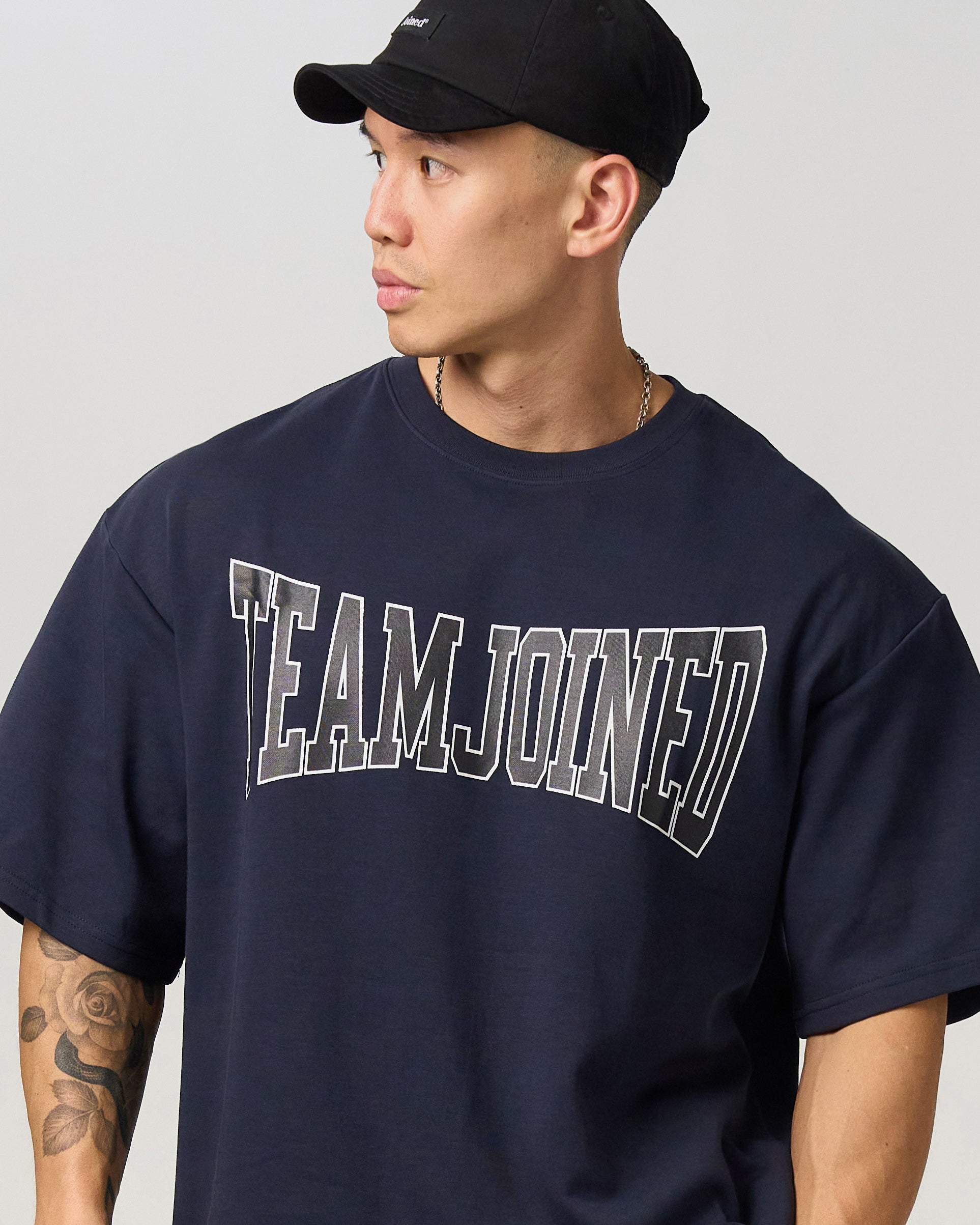 Curved Logo Oversized