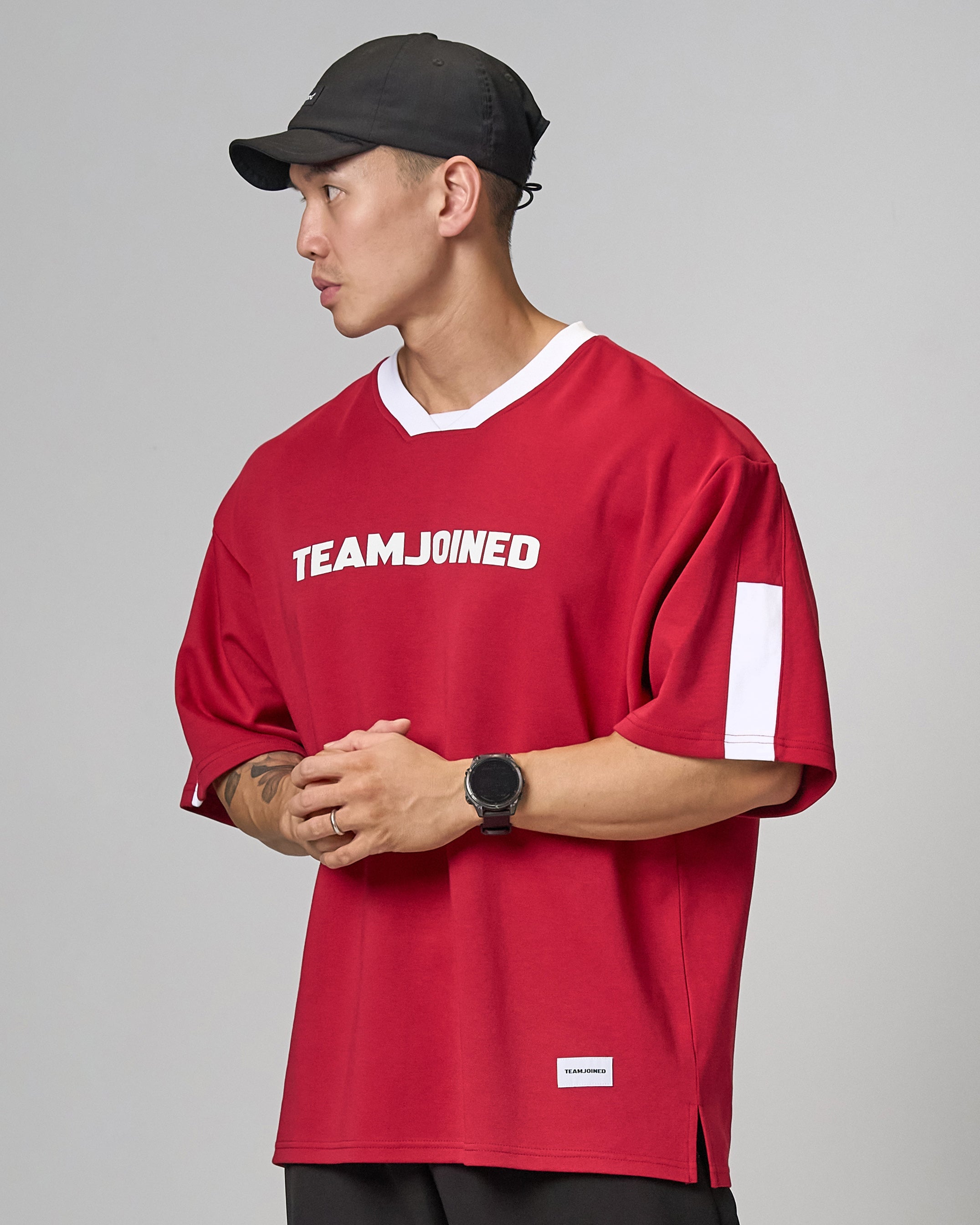 Cotton+ Logo Spliced Jersey