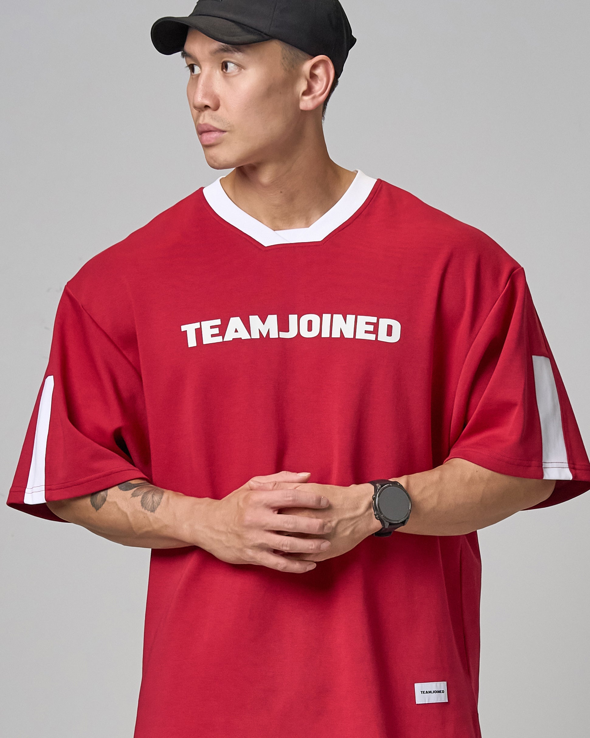 Cotton+ Logo Spliced Jersey