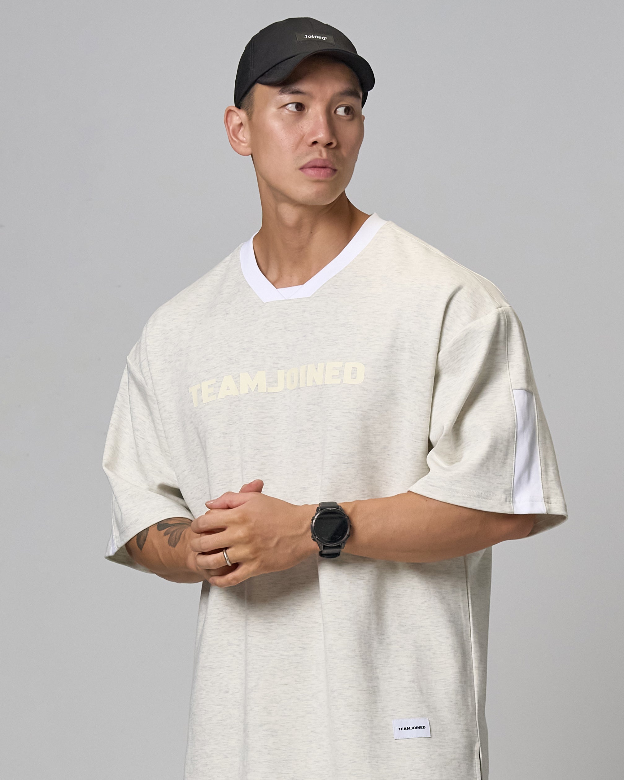 Cotton+ Logo Spliced Jersey