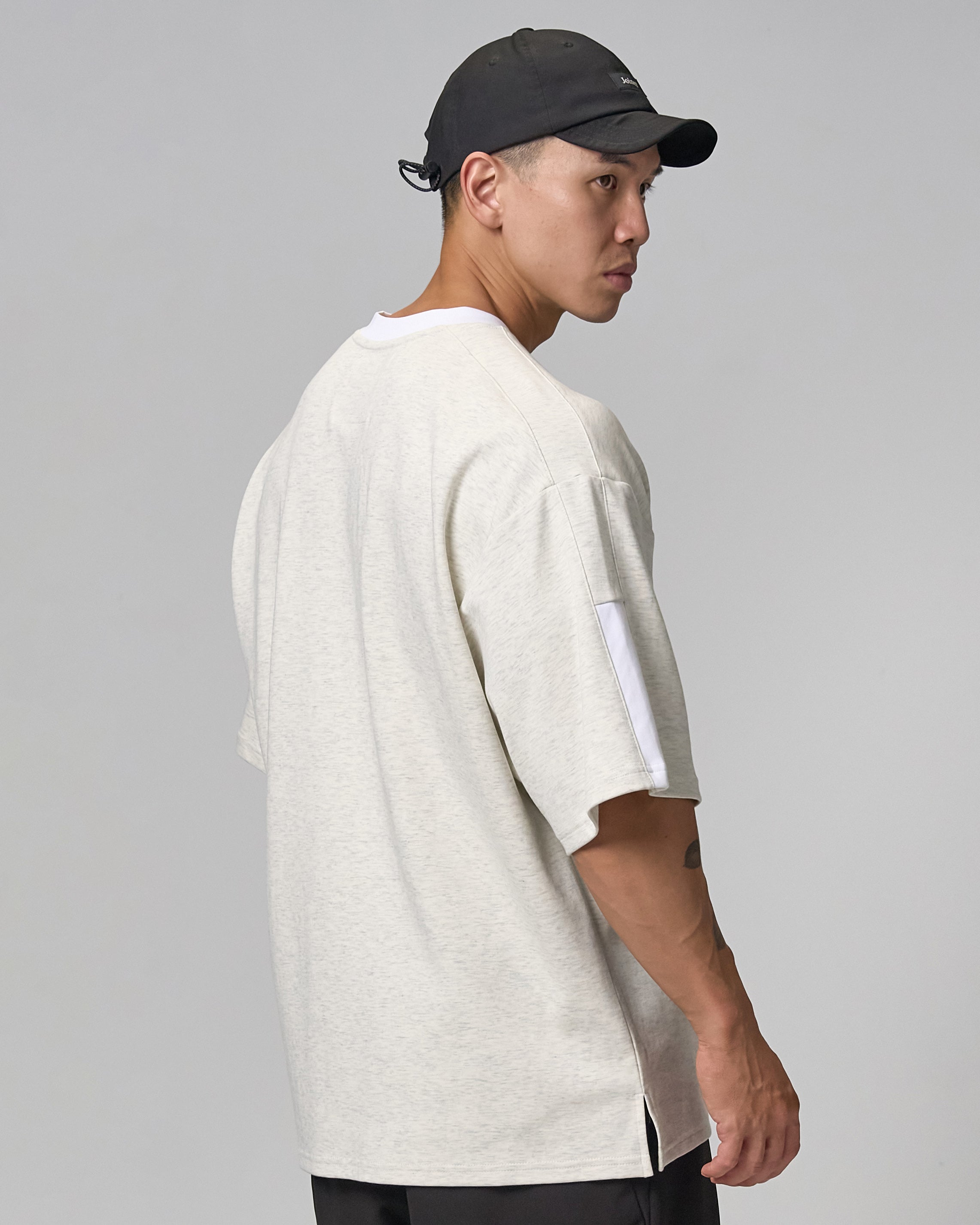Cotton+ Logo Spliced Jersey
