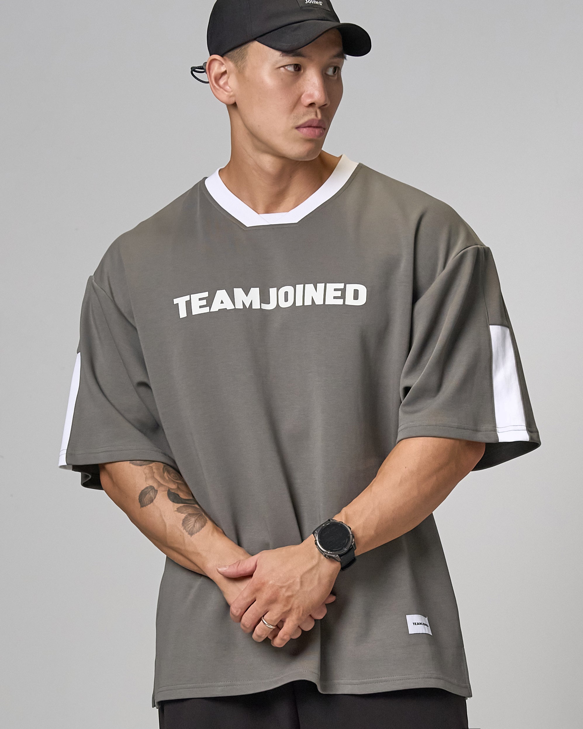 Cotton+ Logo Spliced Jersey