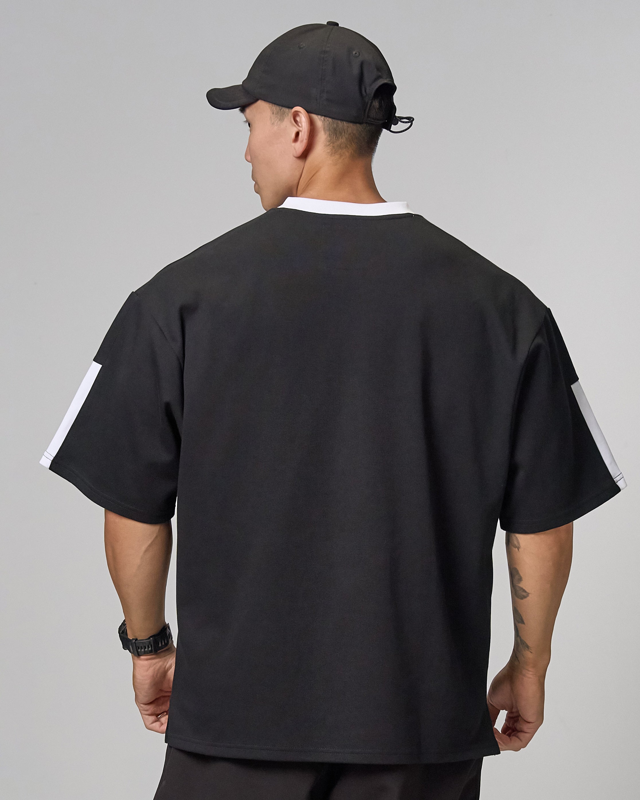 Cotton+ Logo Spliced Jersey