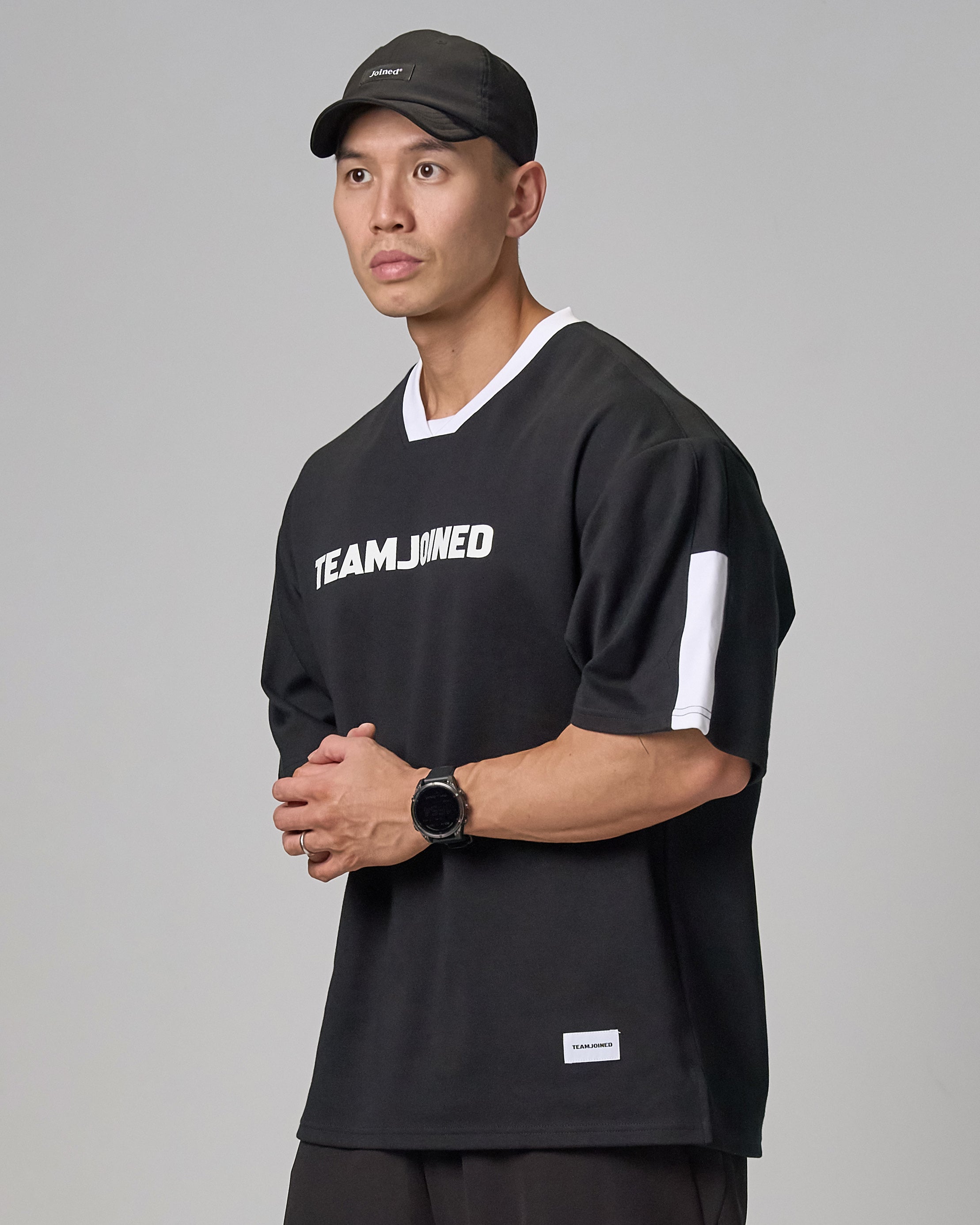 Cotton+ Logo Spliced Jersey