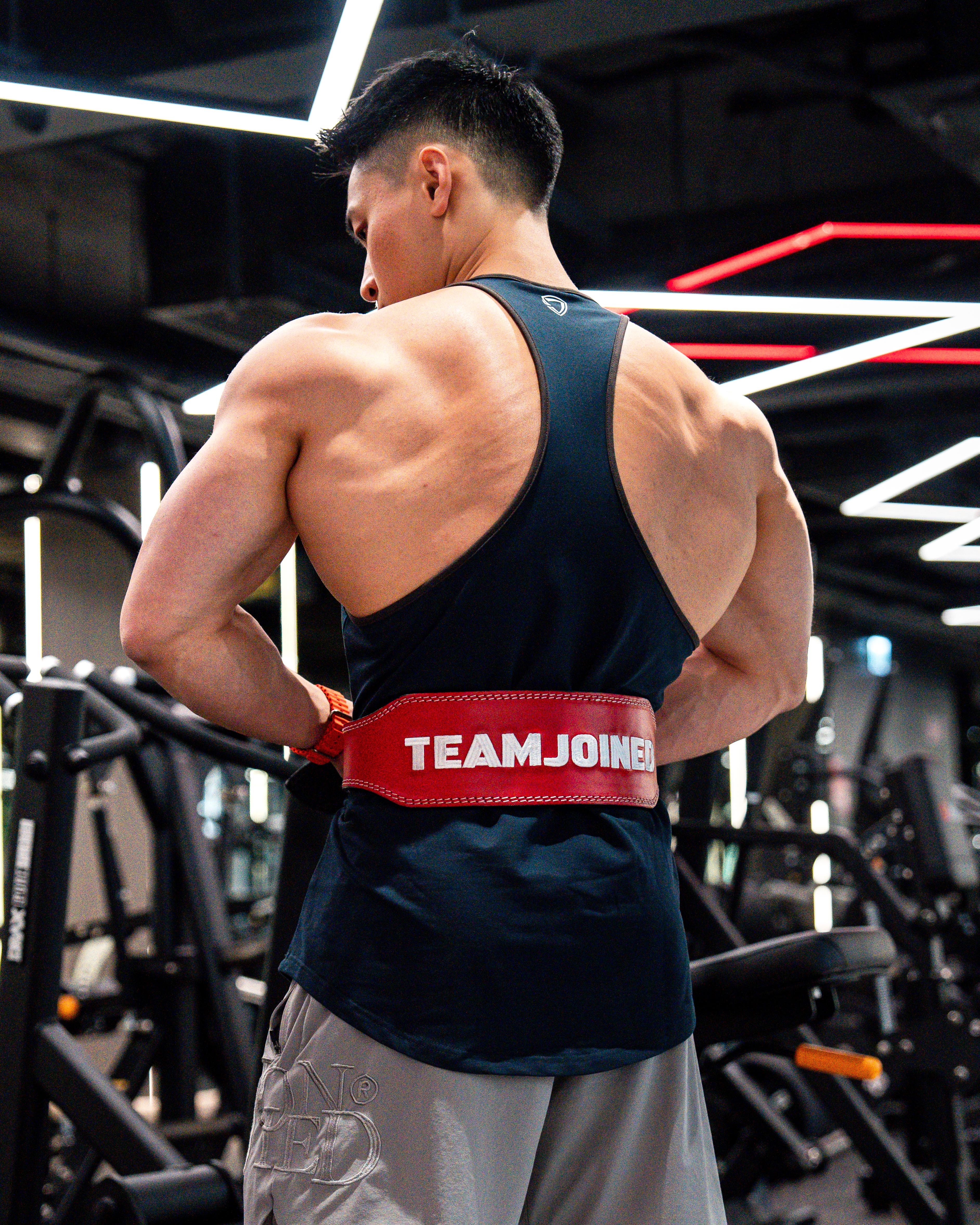 8MM Aniline Leather Lifting Belt