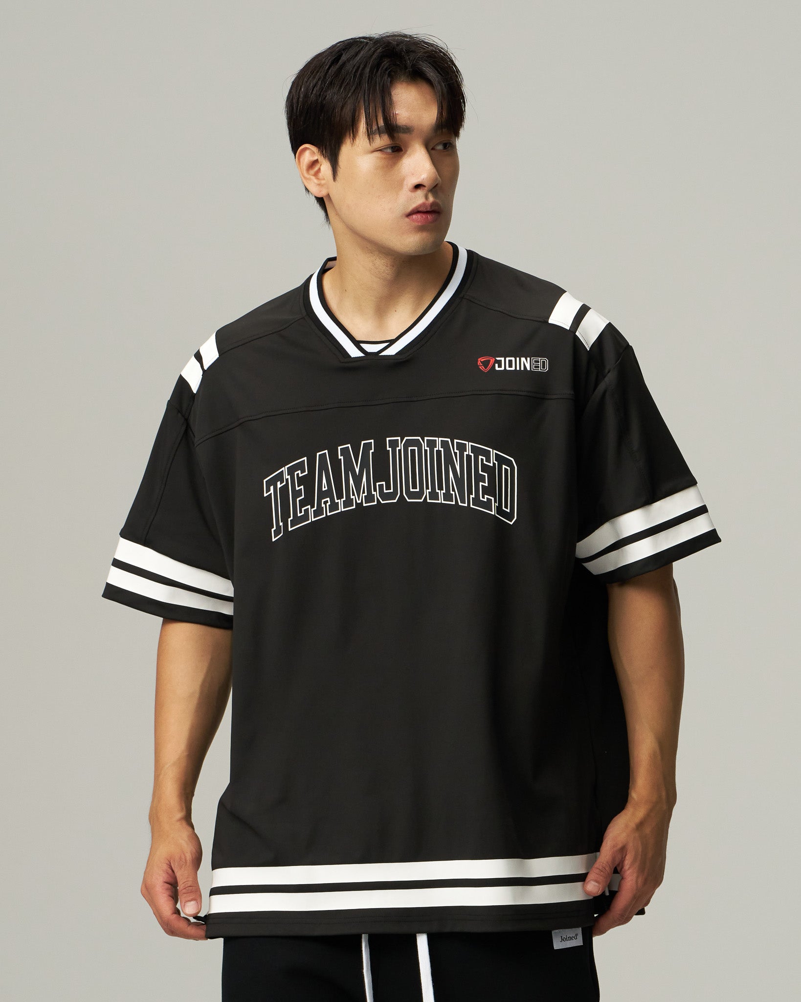 Adapt Arch logo Striped Jersey