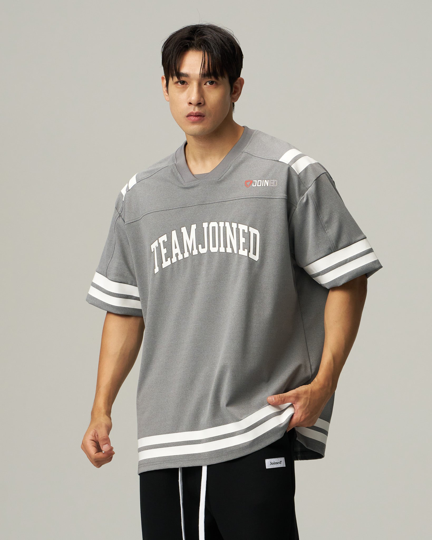 Adapt Arch logo Striped Jersey