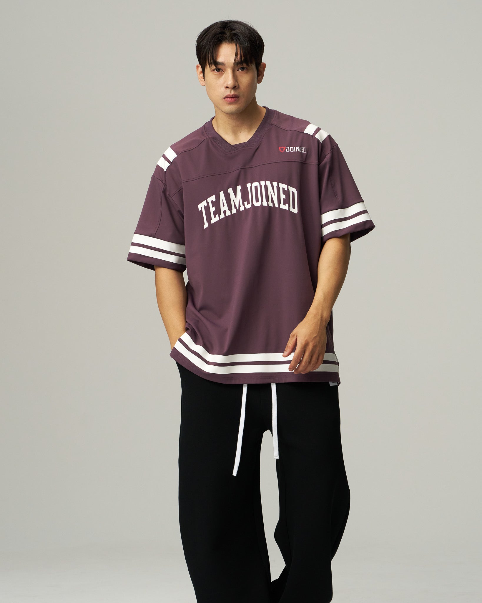 Adapt Arch logo Striped Jersey