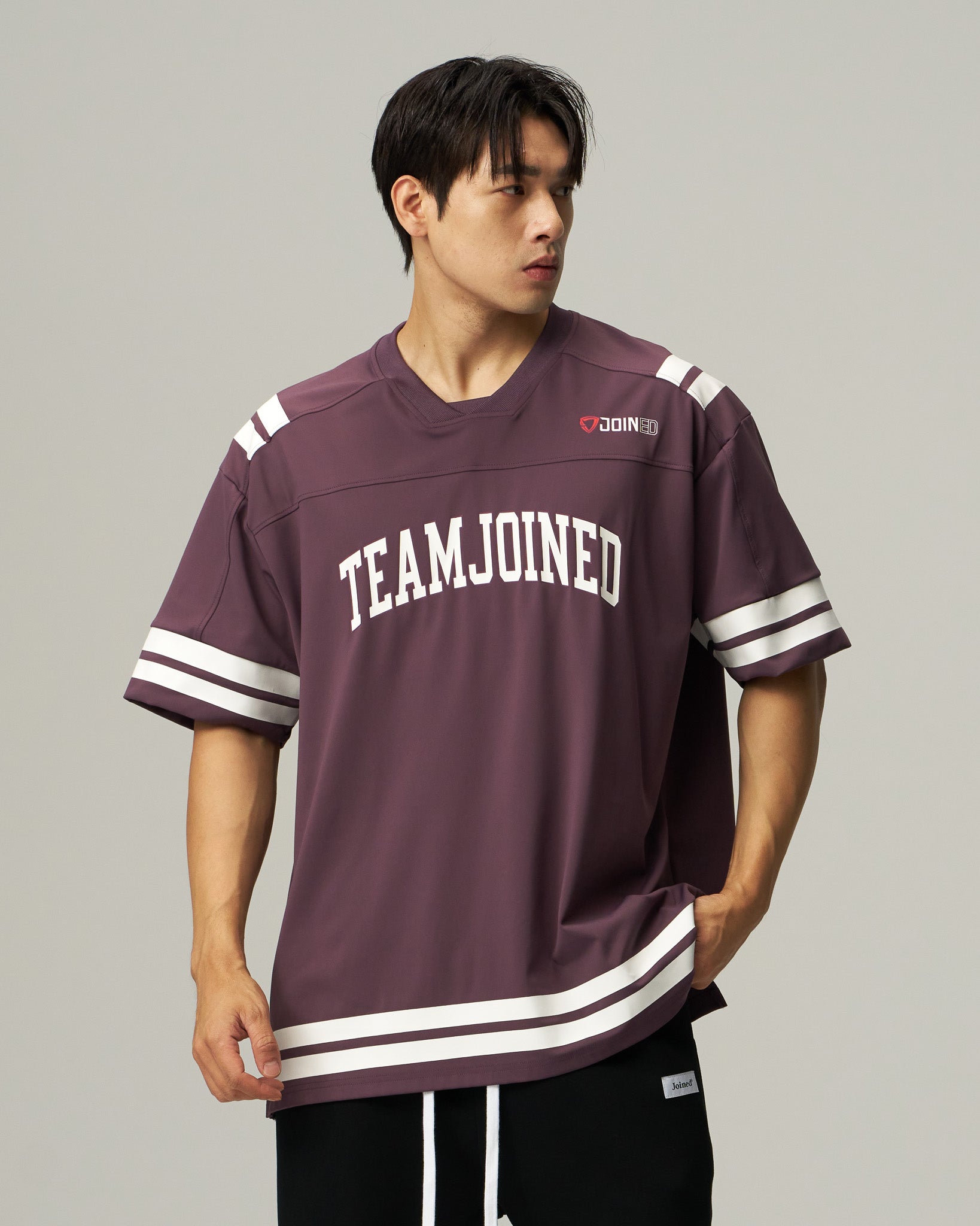 Adapt Arch logo Striped Jersey