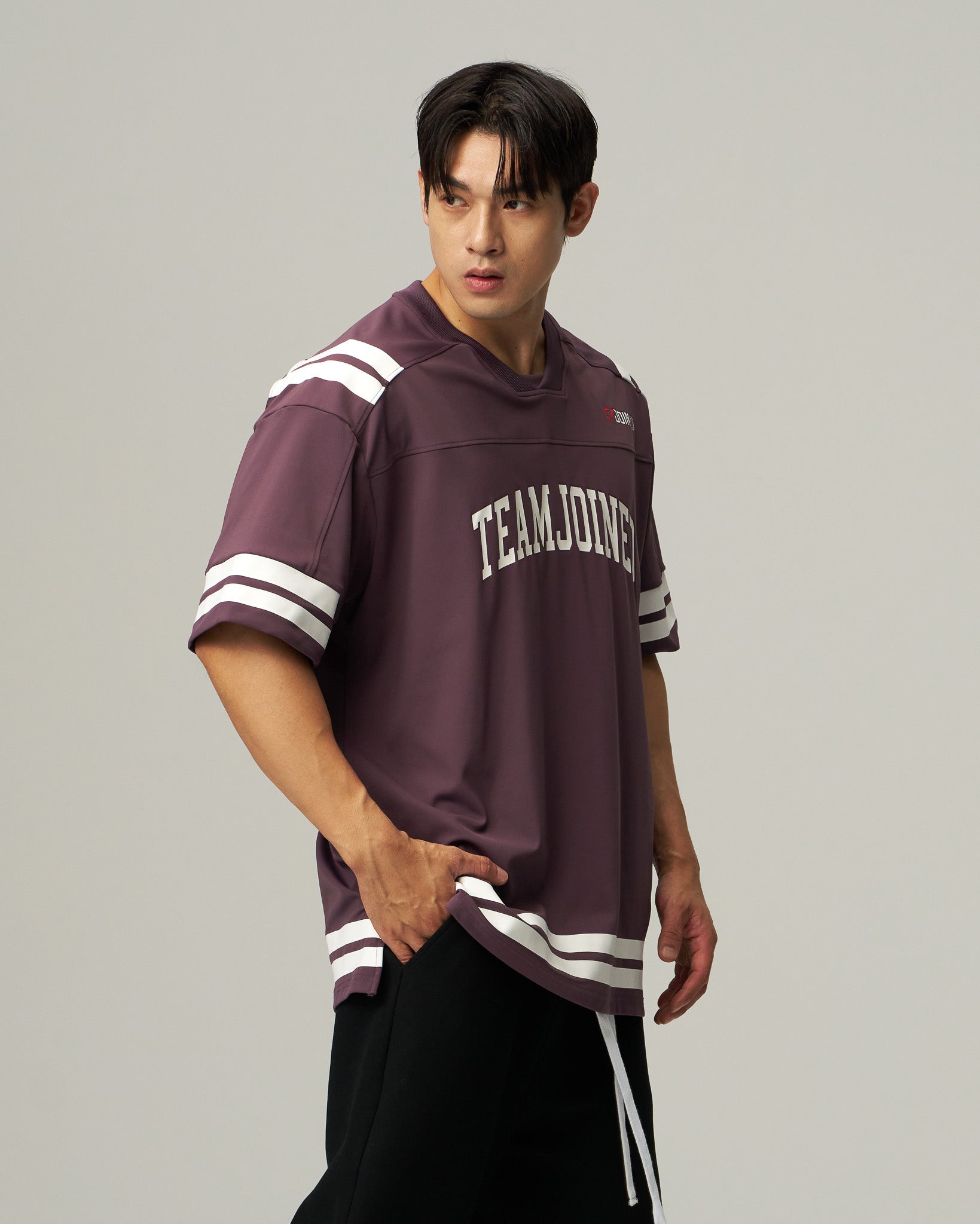 Adapt Arch logo Striped Jersey