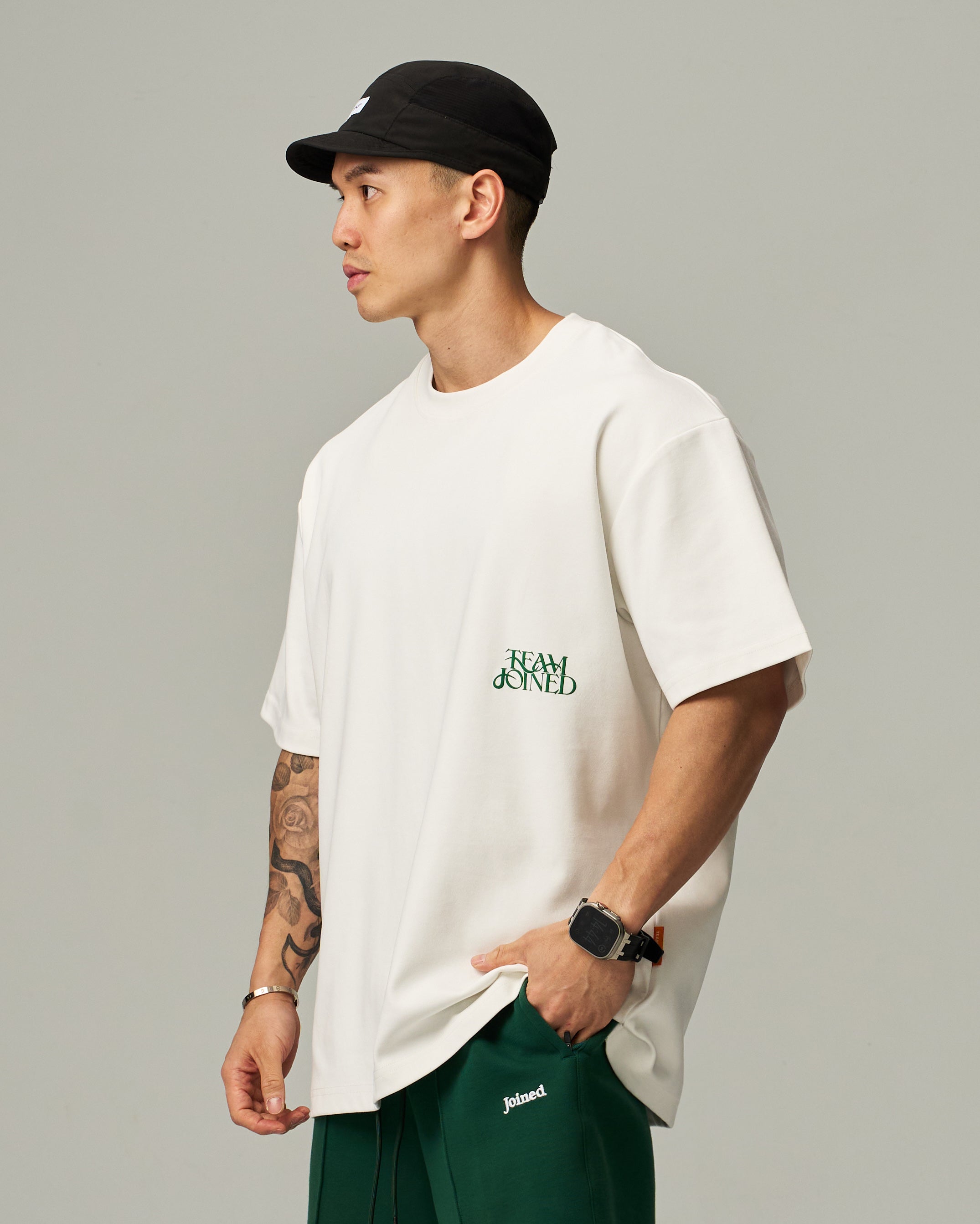 color_Green/White