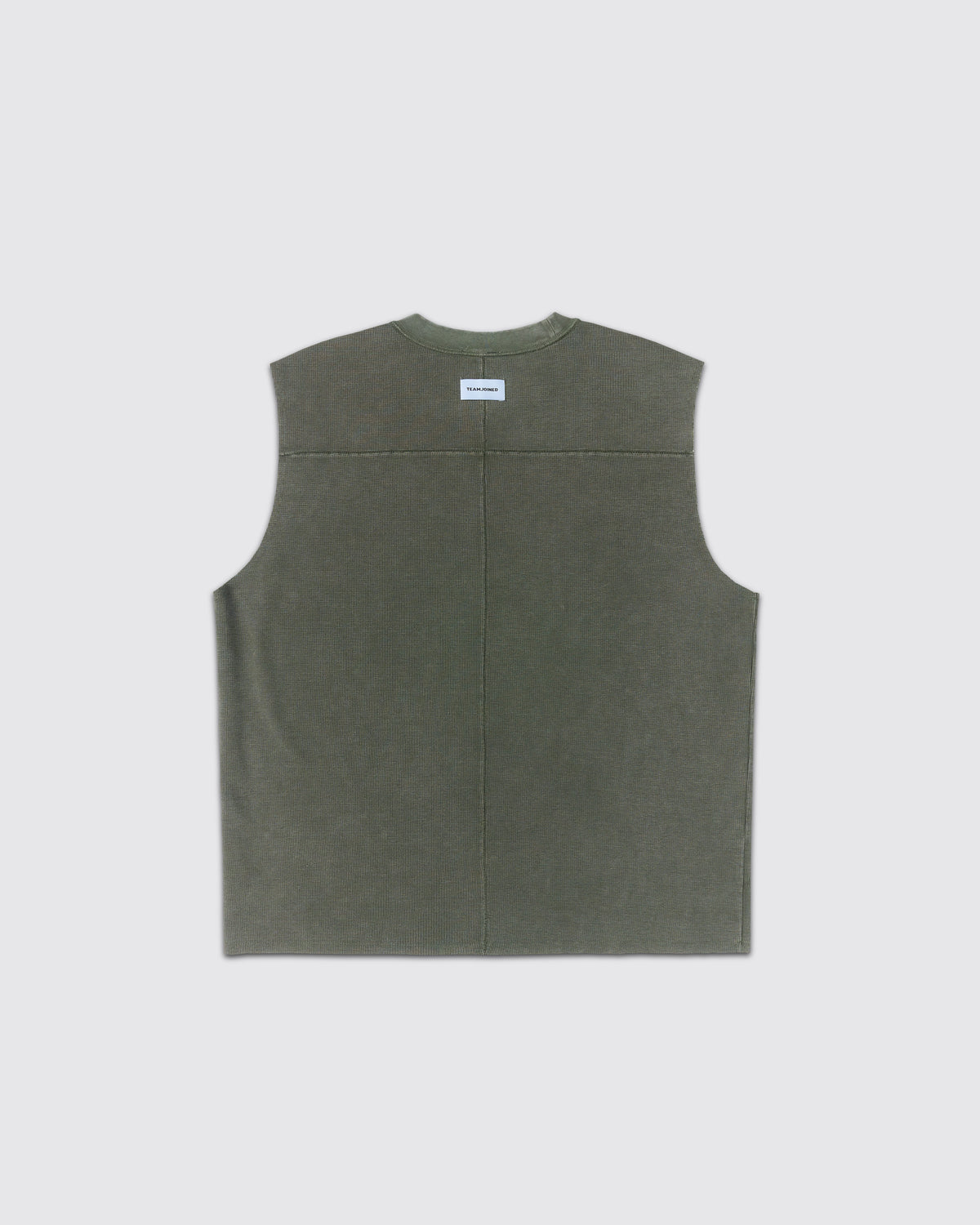 Waffle Sleeves Cut Oversized