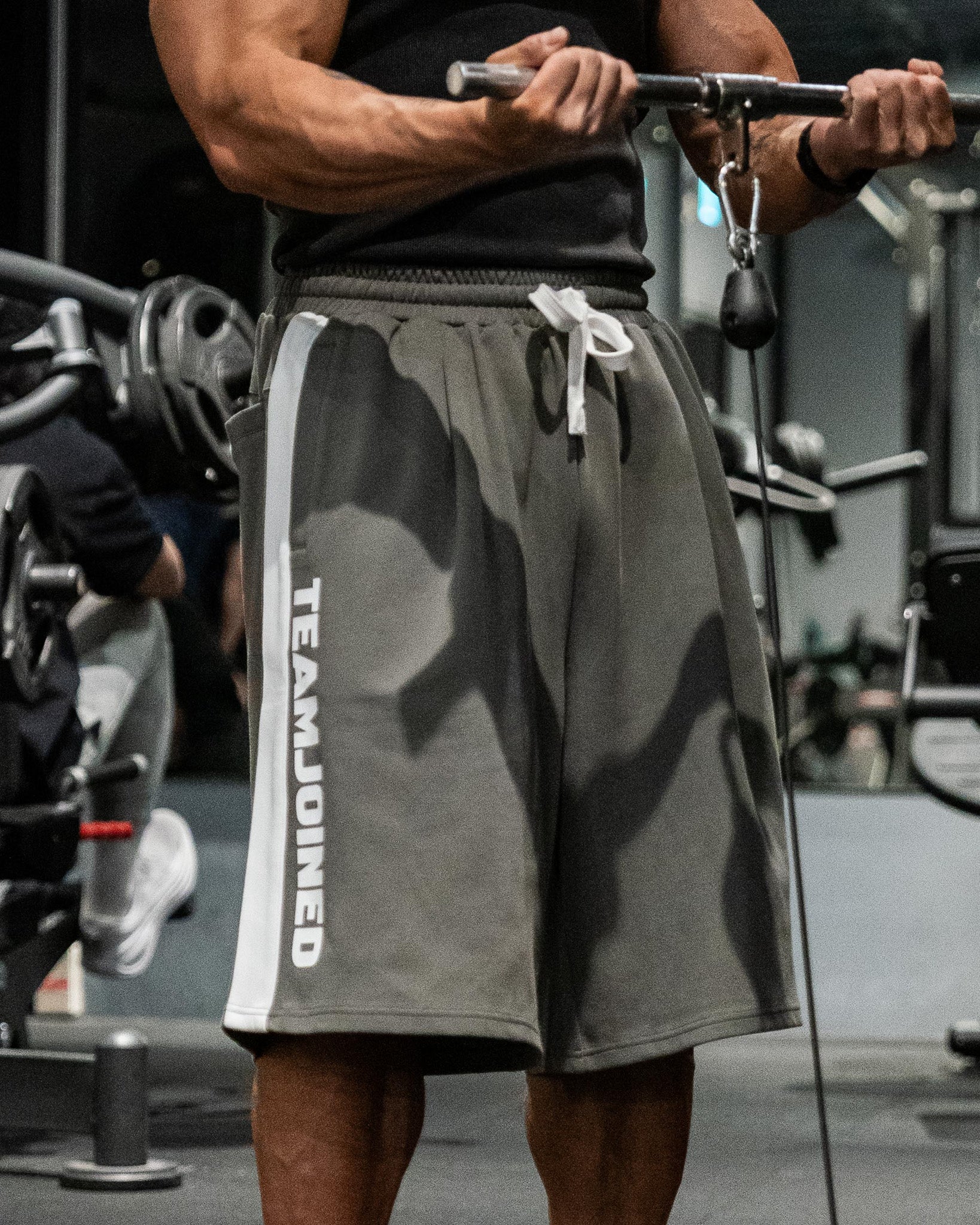 Logo Wide Half Pants