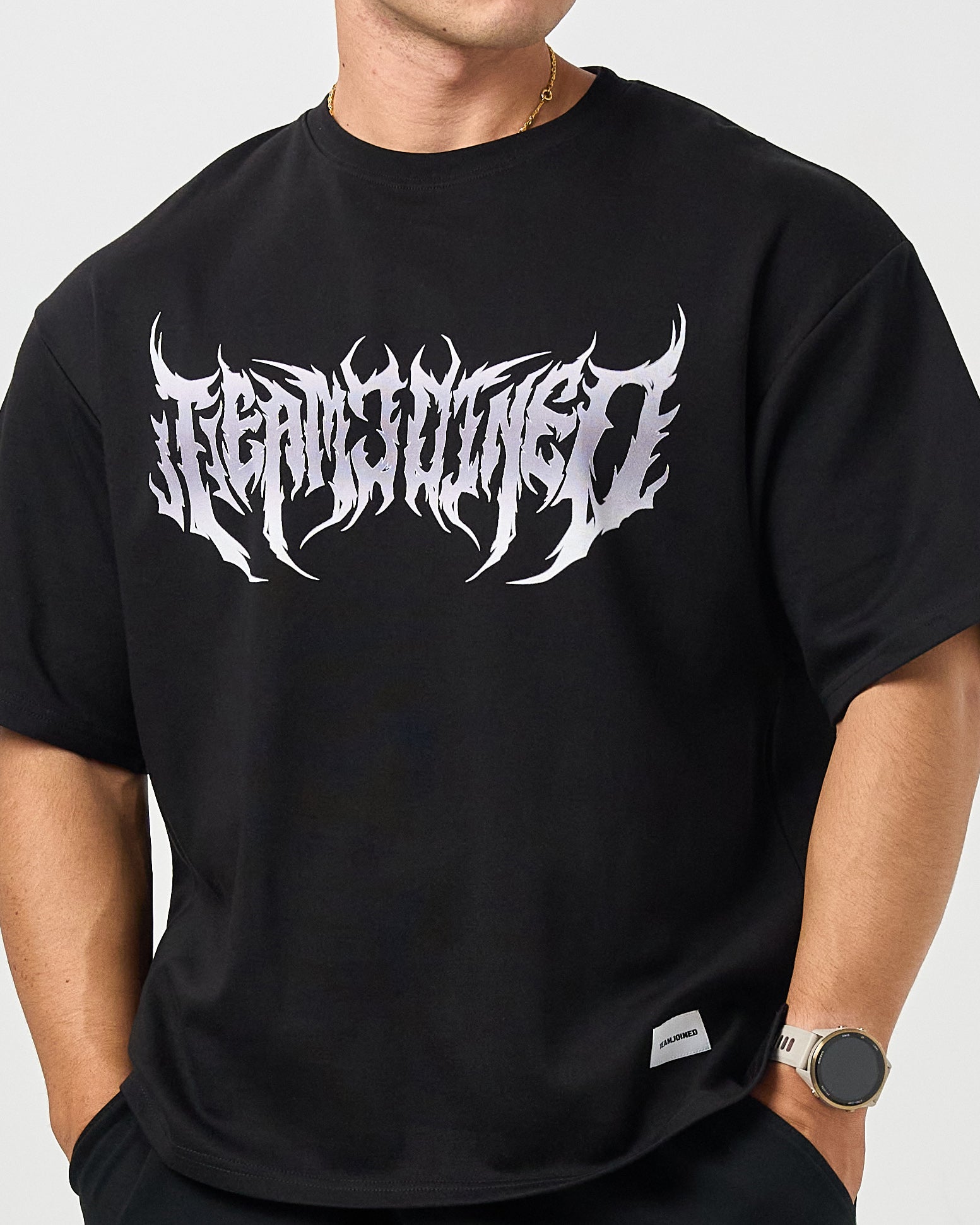 Metal Logo Oversized