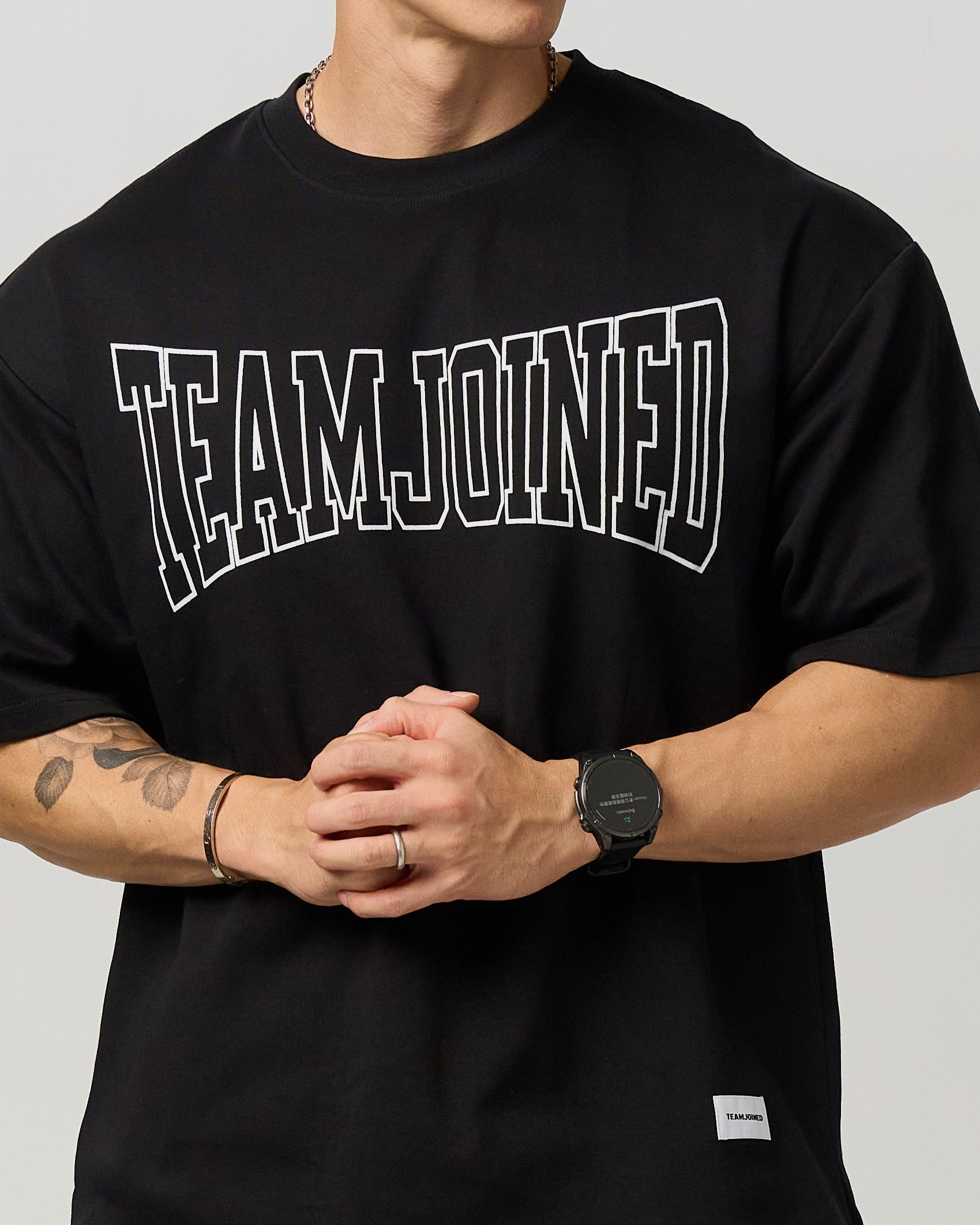 Curved Logo Oversized