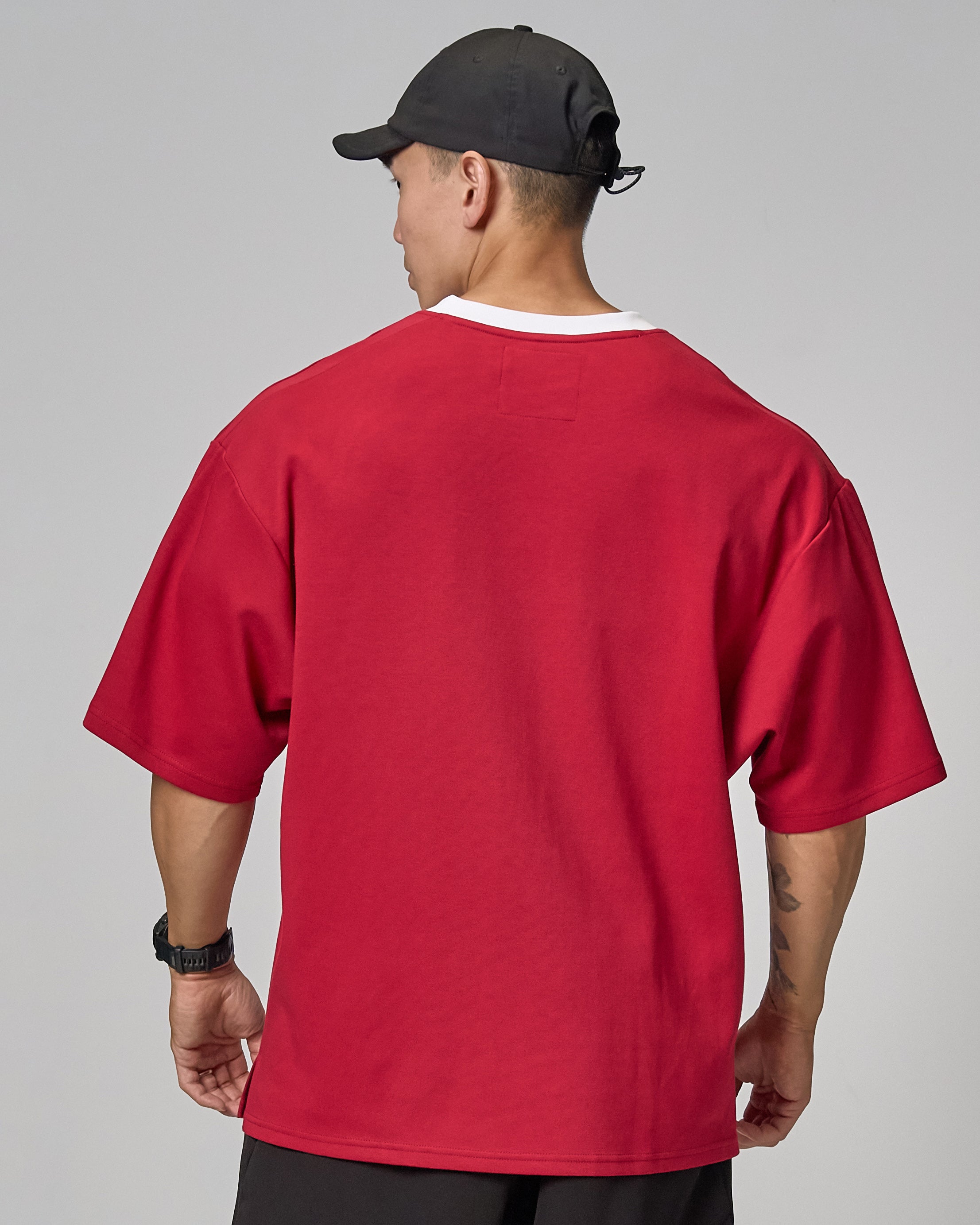 Cotton+ Logo Spliced Jersey