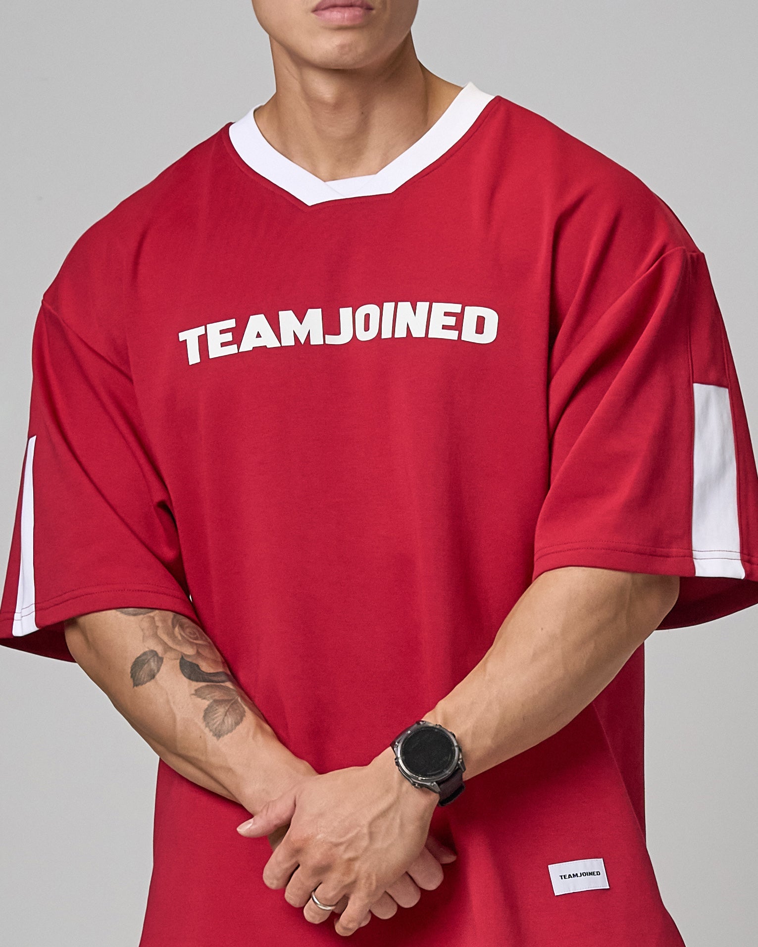 Cotton+ Logo Spliced Jersey