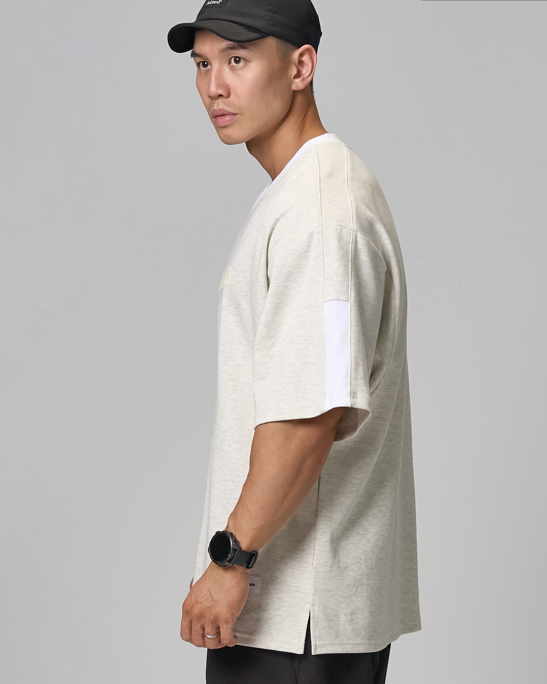 Cotton+ Logo Spliced Jersey