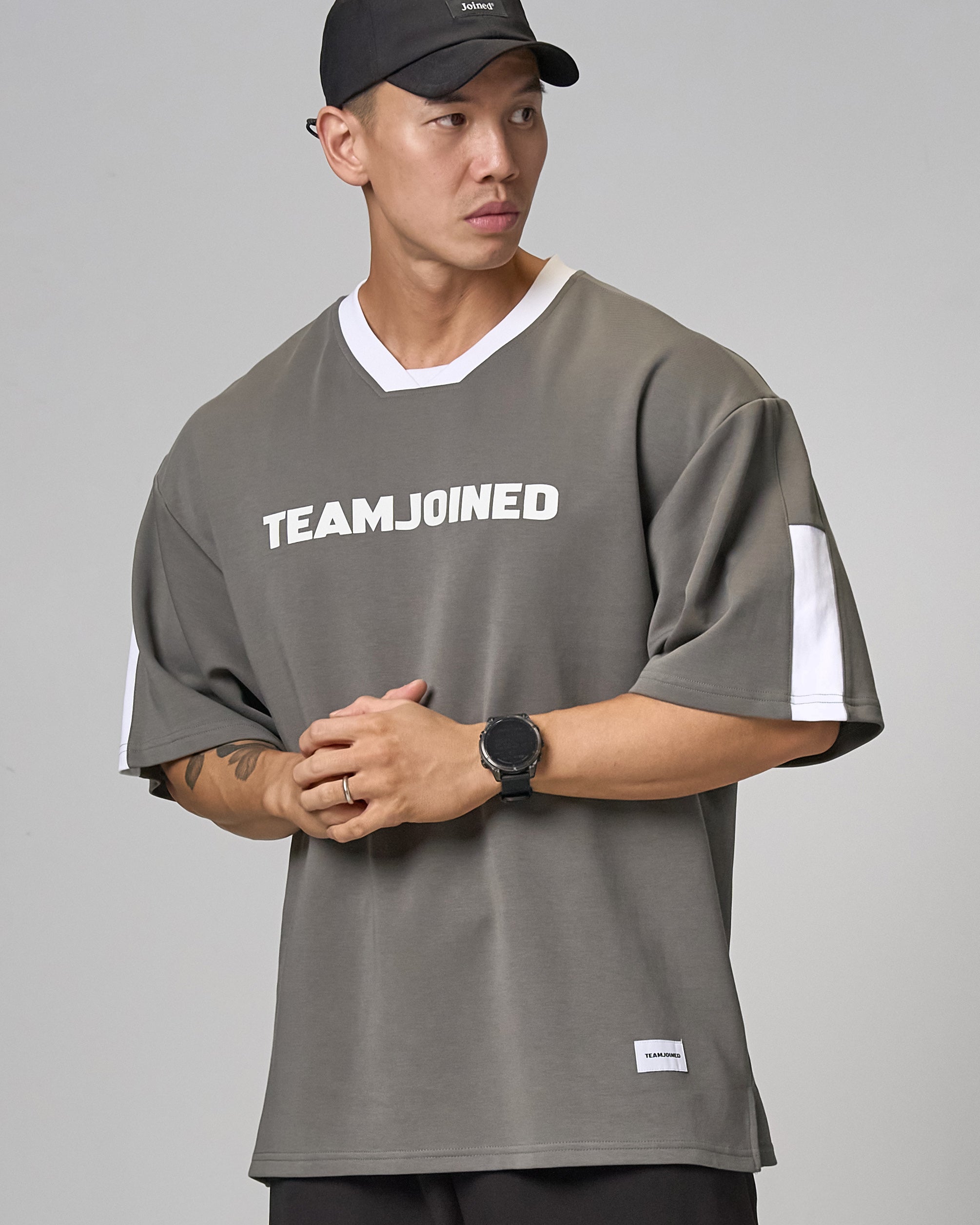 Cotton+ Logo Spliced Jersey