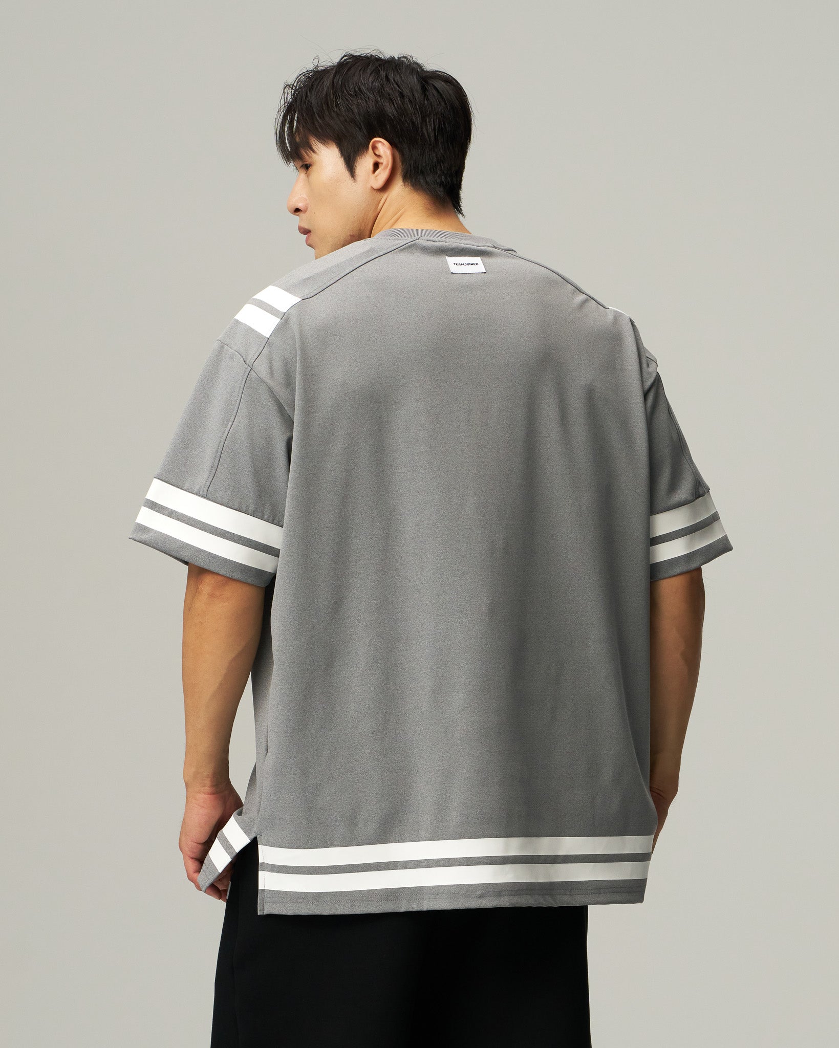 Adapt Arch logo Striped Jersey