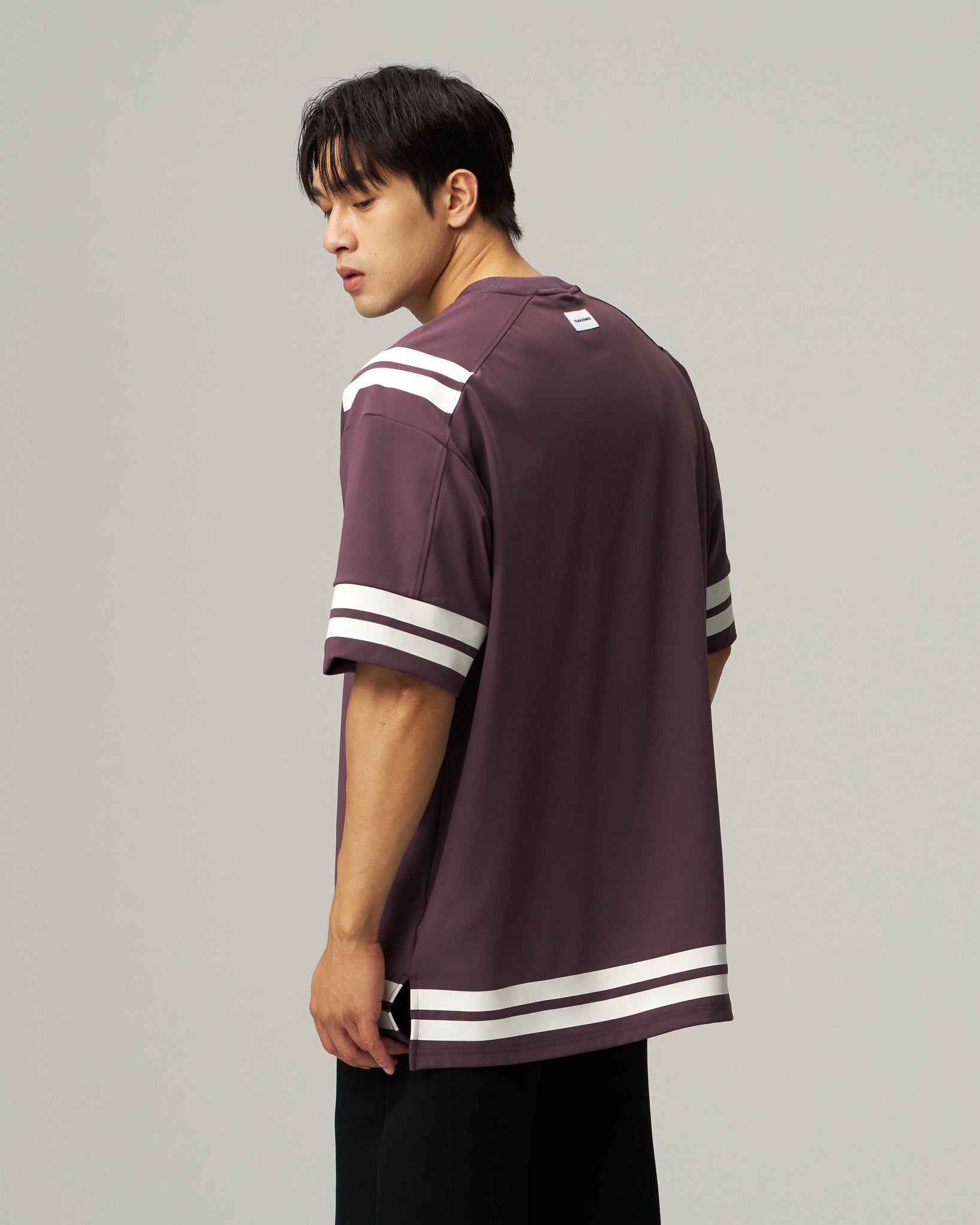 Adapt Arch logo Striped Jersey