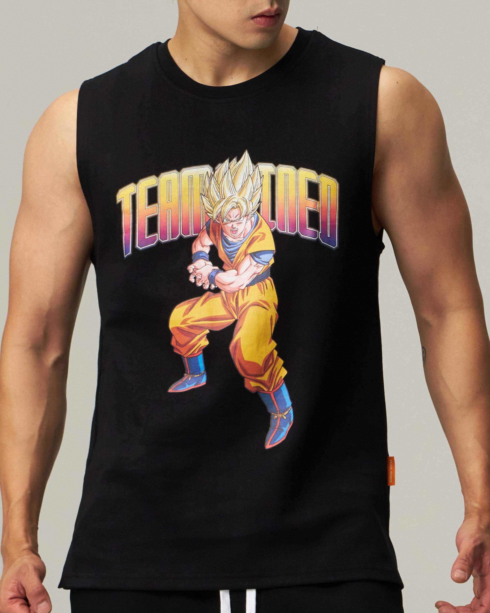 DragonBall Z Goku Ribbed-Neck Cropped Tank