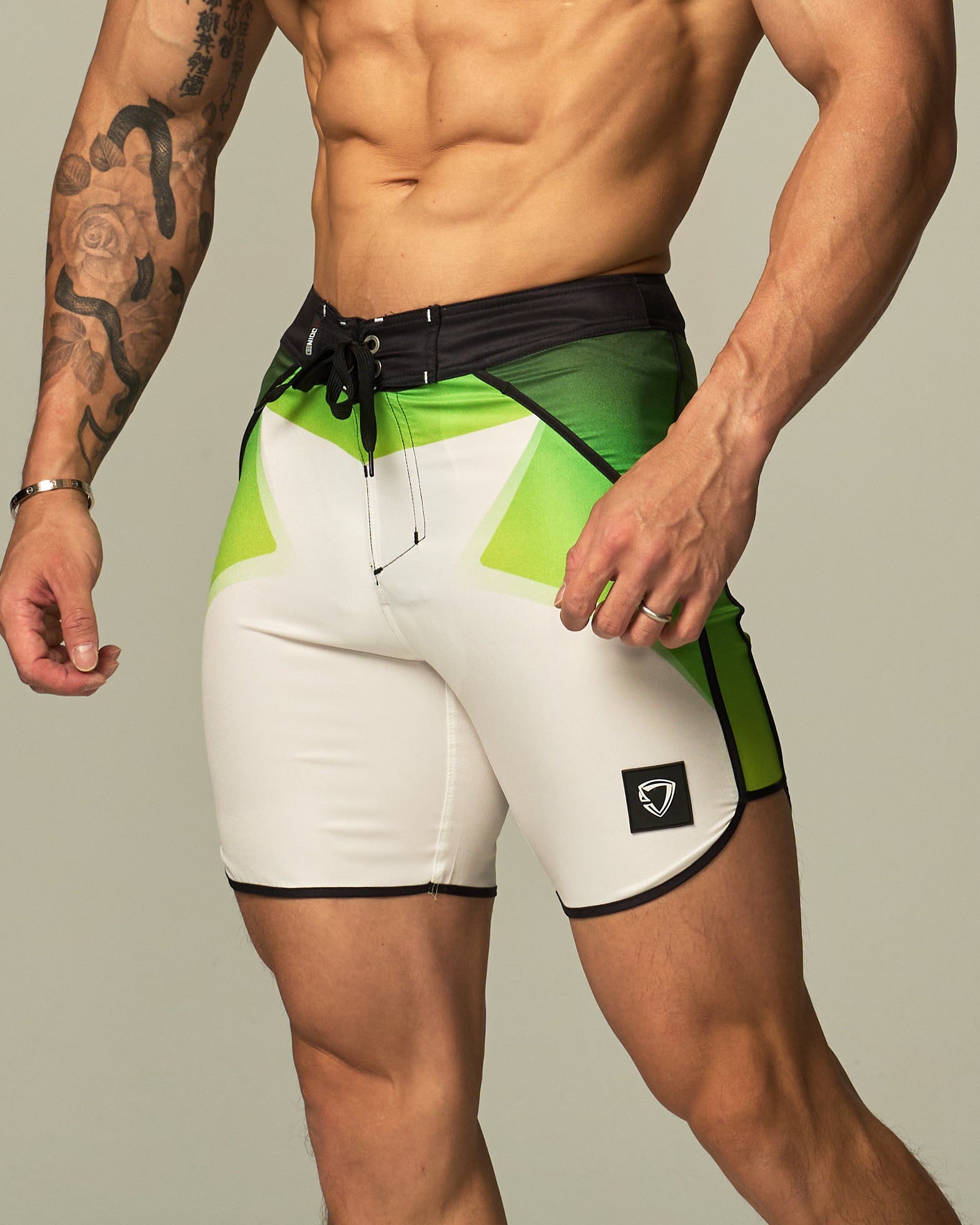 color_Lime Green / Black