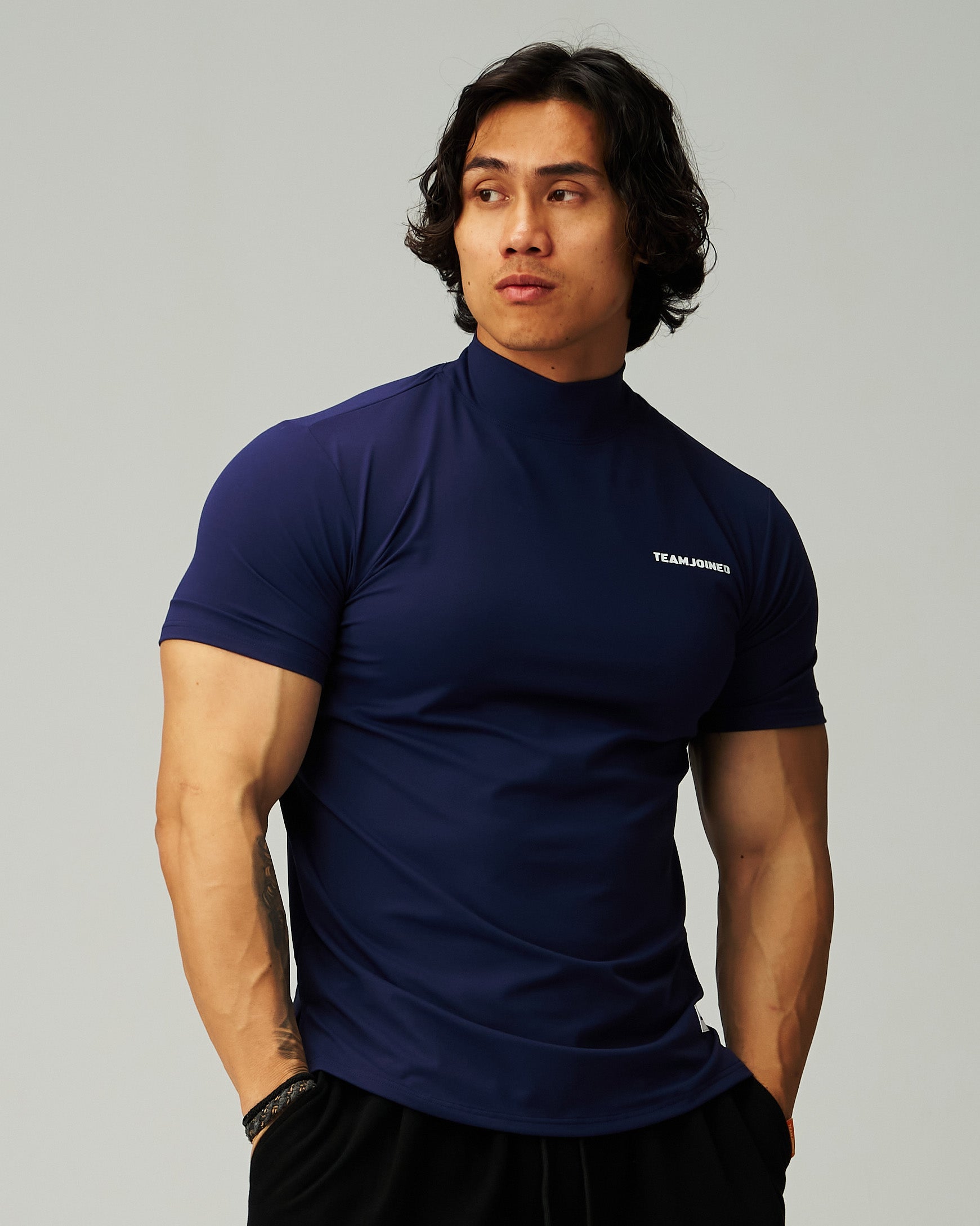 Premium Turtle Neck Muscle Top