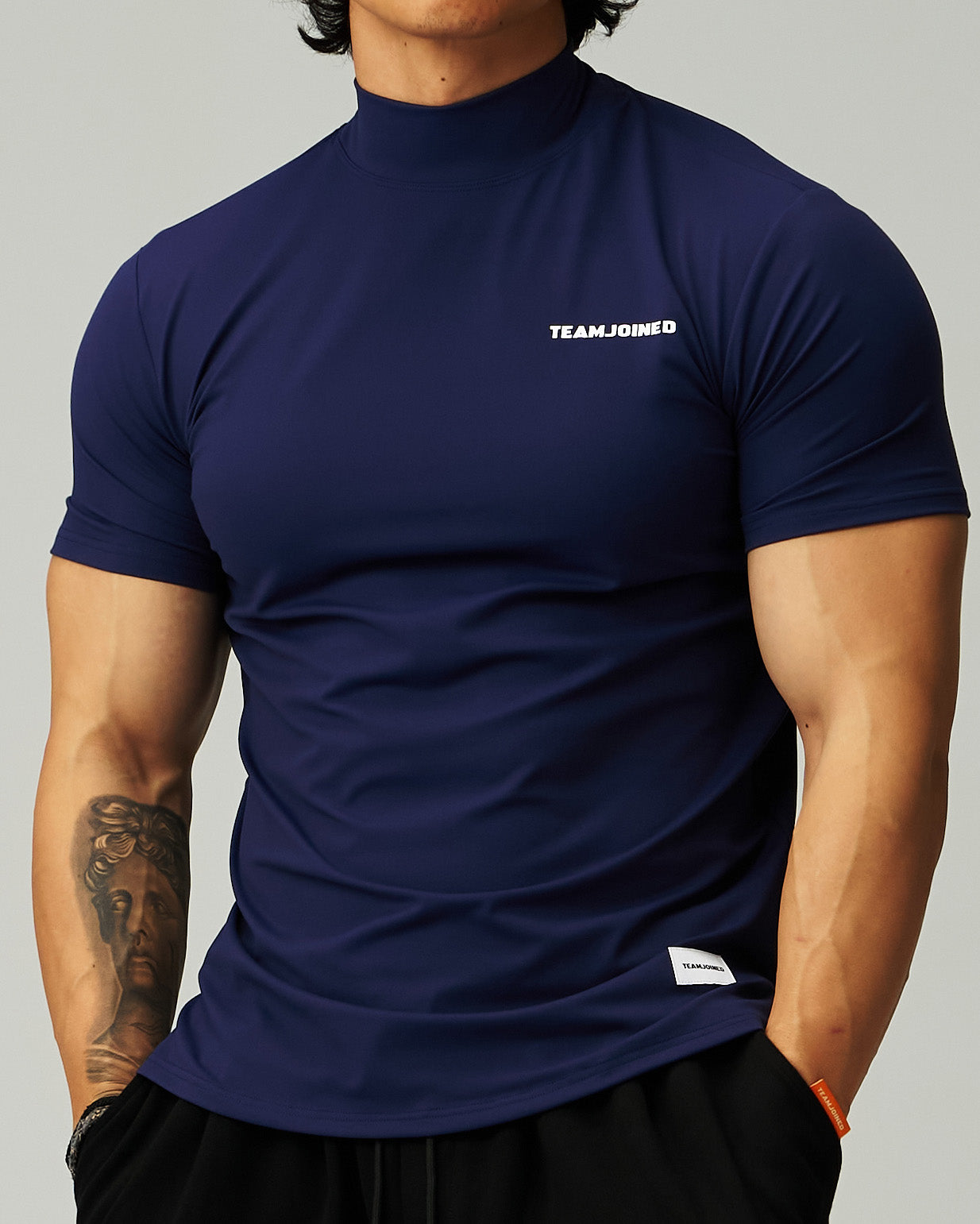 Premium Turtle Neck Muscle Top