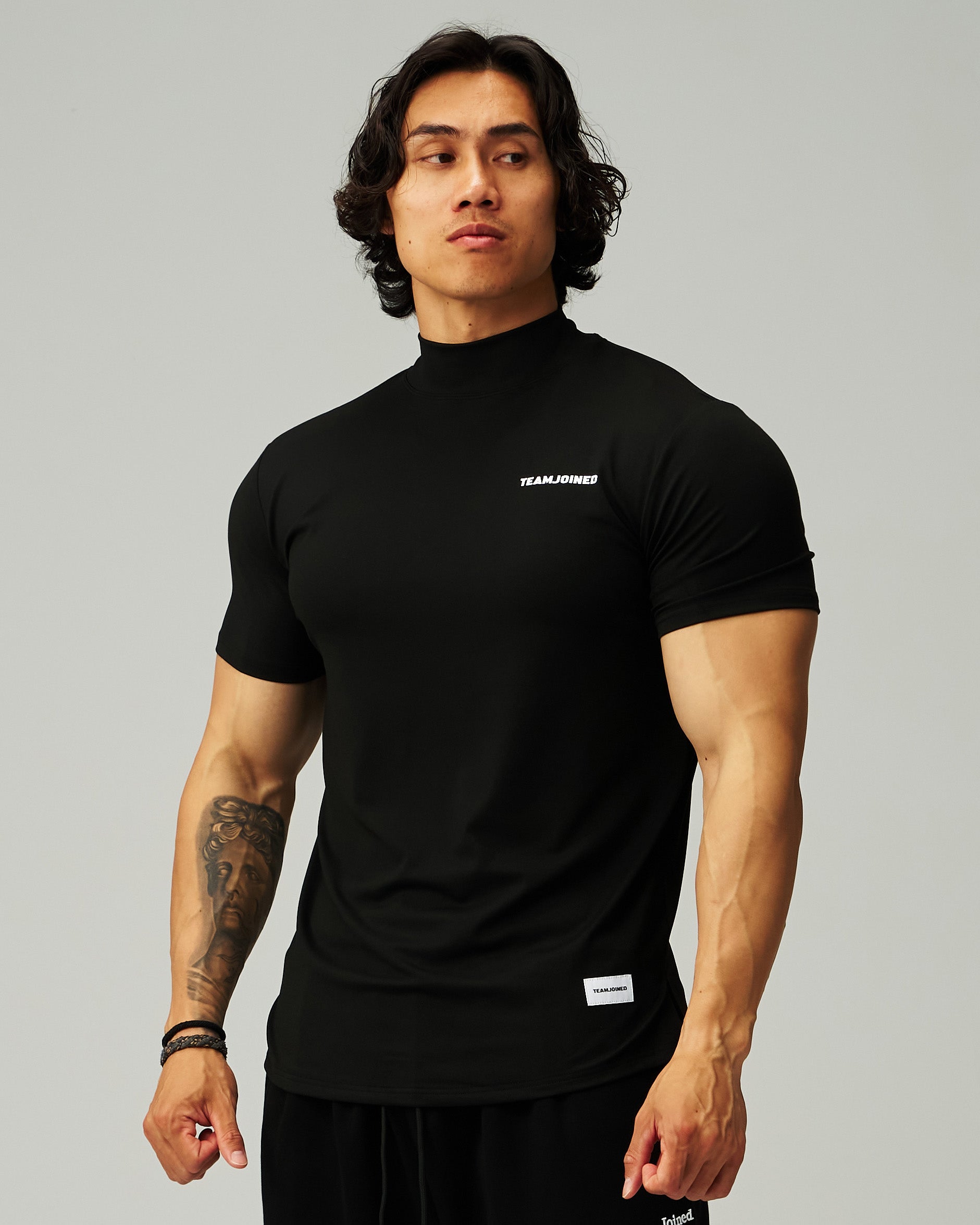 Premium Turtle Neck Muscle Top